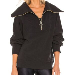 Varley vine pullover black size extra small revolve shopbop XS